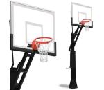 School Basketball Hoop Stand Basketball Adjustable Height Weather Proof Nylon