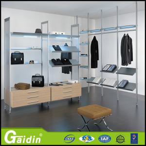 Wholesale China supplier cheap closet organizers aluminum pole system bedroom wardrobe from china suppliers