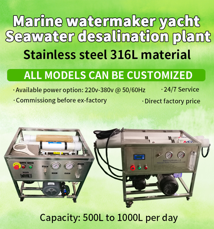 Marine Sea Water Maker for Yacht and Fishing