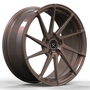 Wholesale 8.5Jx19 ET50 5x114.3 Alloy Rims Custom Satin Bronze For Honda Accord X (CV) from china suppliers