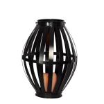 OEM Classical 388mm Hurricane Table Lamps / Black Iron Table Lamps