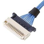 DW5 20597 20598-010T-02 010E-02 Receptacle Plug 10 Pin Parts Micro Coaxial Cable