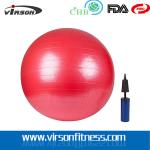 Ningbo Virson New style best selling pvc yoga ball with pump,yoga ball .gym ball