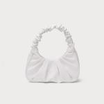 PETITE SIMONE Shoulder Handbag for Women Fashion Ruched Shoulder Hand Purse
