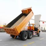 Yuchai Engine 25t Dump Truck Four Wheeled Commercial Dump Trucks 6X4