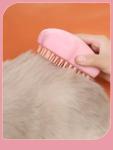Silicone Pet Comb Brush Grooming Tools Cat Grooming Comb With Steam For Hair