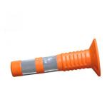 18" PU Safety Road Divider Post Reflective Spring Post