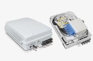 Wholesale ABS Fiber Optic Distribution Box , 16F Access Terminal Box from china suppliers