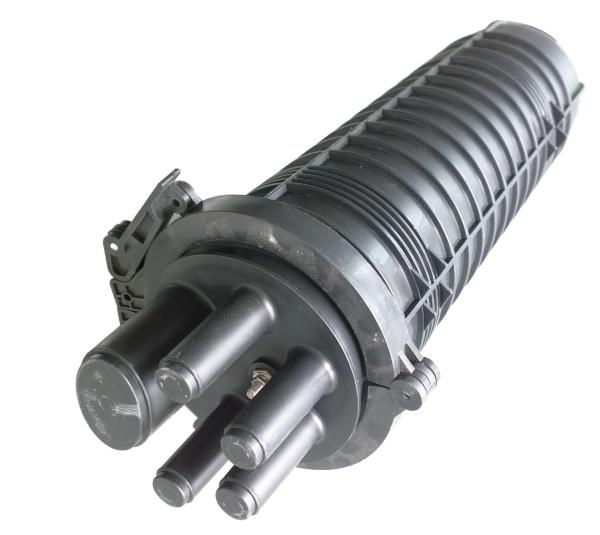 High-quality Plastic Dome / Vertical Fiber Optic Splice Closure ( 12, 24, 36, 48