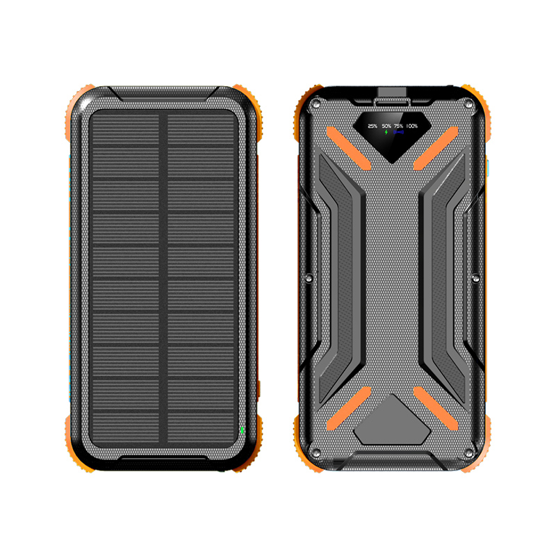 Wireless 15W/USB 22.5W Output Solar Power Bank 20000mAh for Cell Phones Smartphones