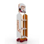 Splendid Clothing Display Racks Free Standing Shoes Display Stand Steel With