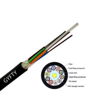 Wholesale Gyfty Stranded 12 Core G652D SM FRP Outdoor Fiber Optic Cable from china suppliers