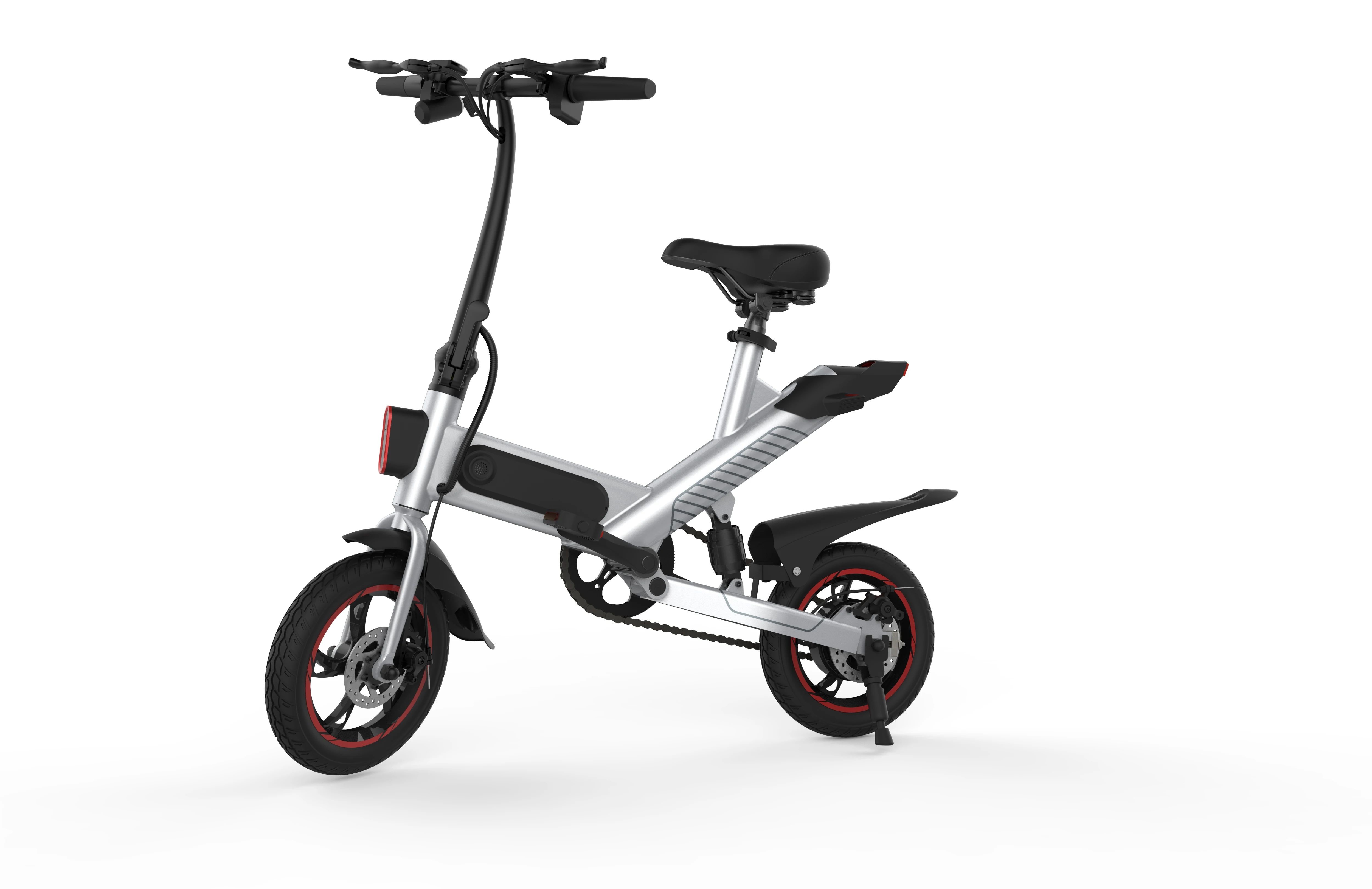 Disc Brake System Foldable Electric Bike Easy Storage