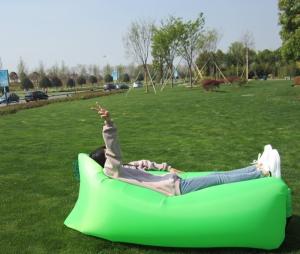 Wholesale New Products Outdoor Inflatable Sleeping bag lamzac Hangout Bag air Sleeping Bag Sofa from china suppliers