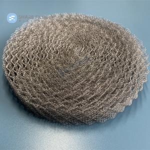 Wholesale Rolled Corrugated Stainless Steel Wire Mesh Strainer for Fuel Filter, Knitted Metal Mesh from china suppliers