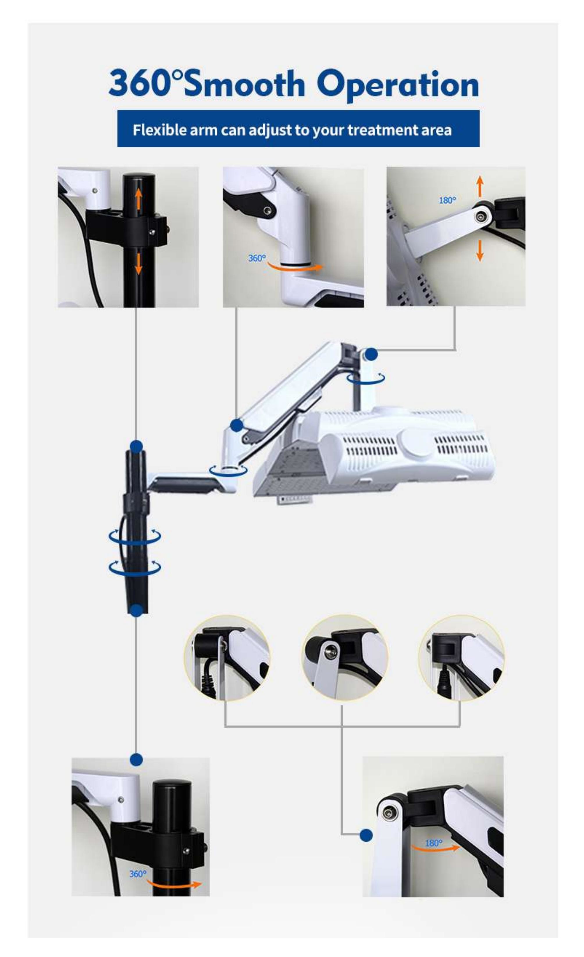 CE Certified PDT Machines With ≤ 100mW/cm2 Output Power Treatment Time 20 Minutes
