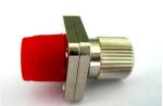 Fiber optic adapter FC/APC/UPC adapter with metal dust cap with diferent color
