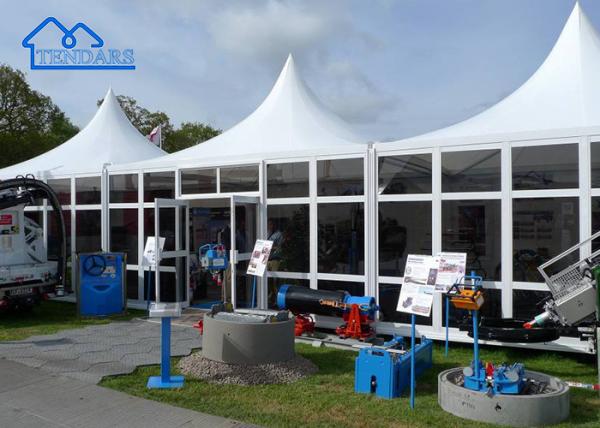 Easy To Install Luxury Aluminum Glass Pagoda Tent For Parties, Restaurant,Booth