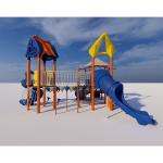 LLDPE Children Plastic Playground Slide For Physical Fitness Anti Cracking