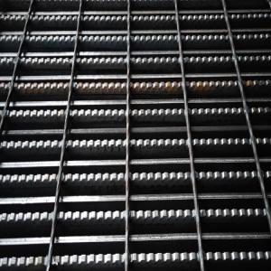 Wholesale Drainage Covers Grid Serrated Steel Grating Platform Walk from china suppliers