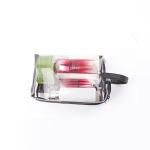 Water Resistant Cosmetic Organizer Pouch With Handle
