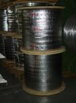50 Ohm Cable CCTV Coaxial Cable , RG58 Braided Coaxial Cable With Solid Copper