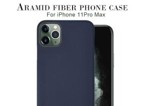 Wholesale Blue Color iPhone 11 Pro Max Aramid Fiber Case Carbon Fiber Case from china suppliers