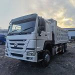High Capacity 40 Ton 6x4 371HP 375HP Sinotruk Howo Used Tipper Dump Truck For