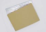 Shock Absorption Heat Insulation Sheets , Shiny Aluminium Insulation Sheet