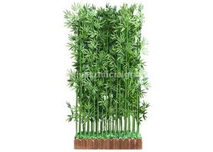 China 5ft Bamboo Artificial Tree Indoor Fake Plant With Wooden Base on sale