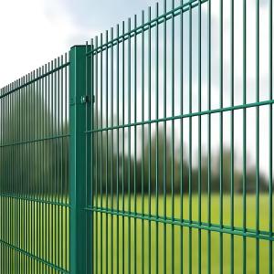 Wholesale Powder Coated 2D Double Wire Fence Black 868 Mesh Fence Panel from china suppliers