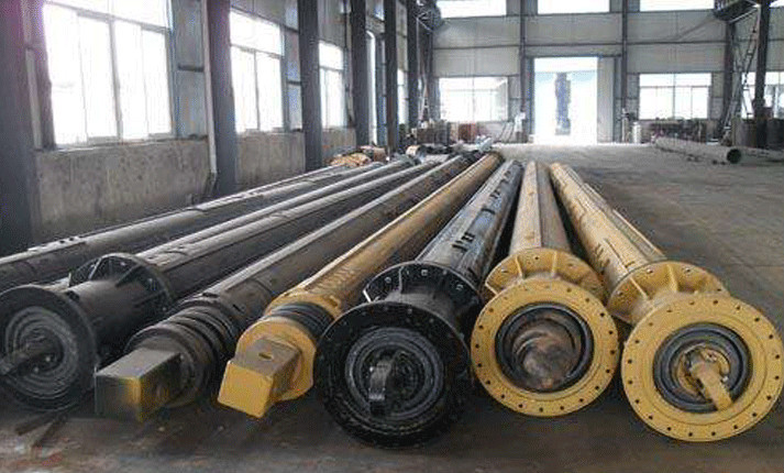 Light Weight Kelly Bar Piling , Kelly Drilling System 3 4 5 Sections Small Clearance