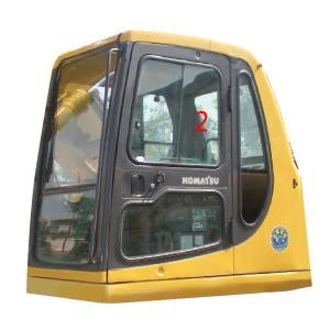 Wholesale 5mm Excavator Windscreen Replacement Left Side Straight Position NO.2 from china suppliers