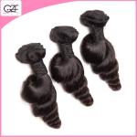 26 inch Virgin Hair The Usa Hair Extensions Natural Color Loose Wavy Brazilian