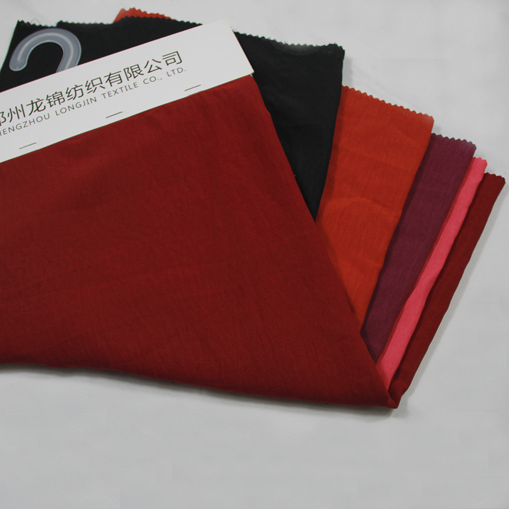Fabric Source Factory 100% Polyester Fabric New CEY Airflow Crepe Fashion Clothing Fabric For Lady Dress