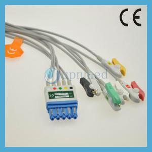 Wholesale M1971A philips 5 lead ecg cable,grabber,IEC from china suppliers