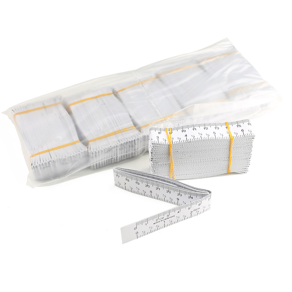 Custom Logo 1.5 M/60 Inch Paper Tape Measure Wound Measuring Rulers Color Print Paper Ruler For Hospital