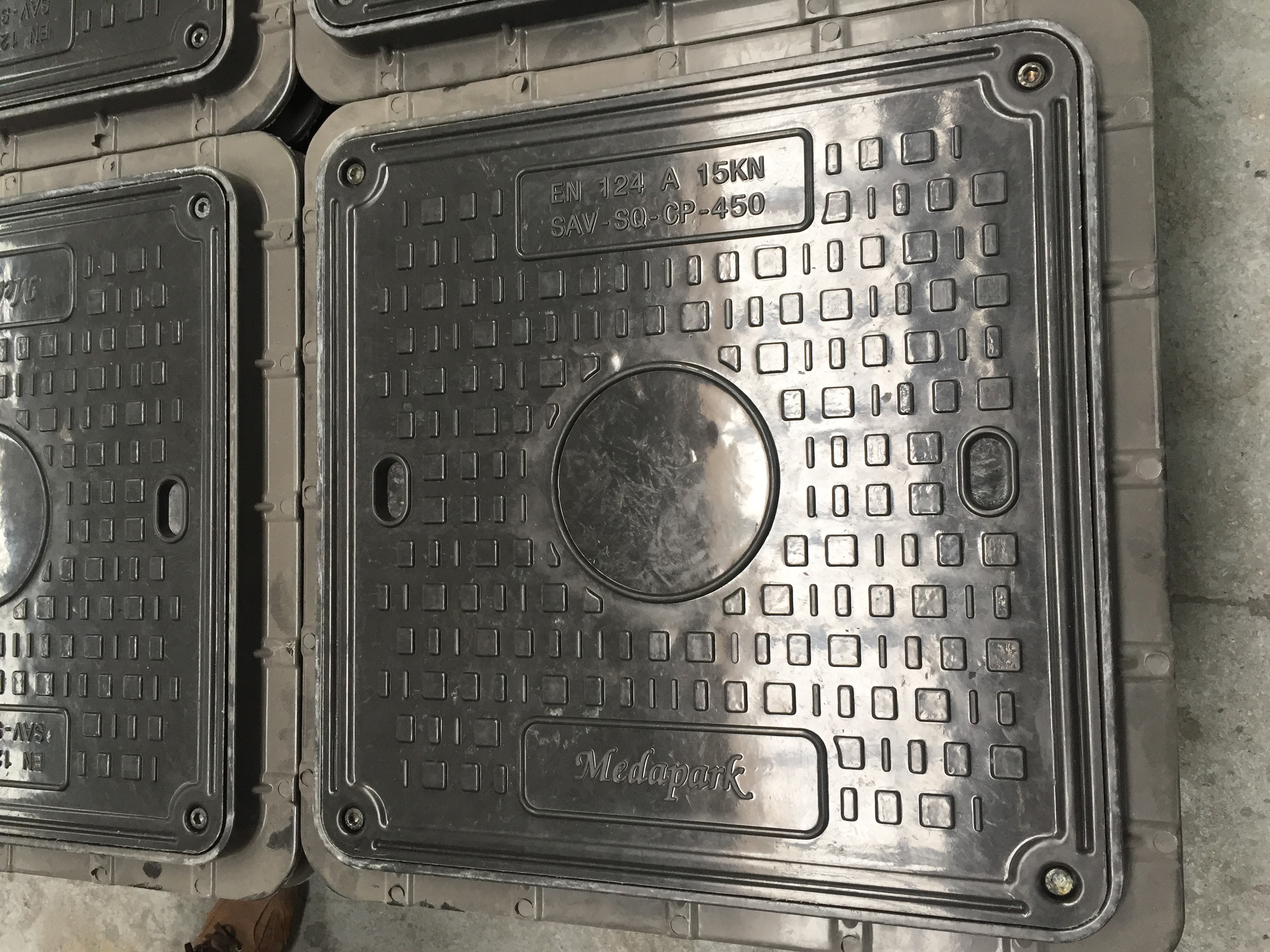 Manhole Cover Forming Compression Molding Press Machine Fatigue Resistant