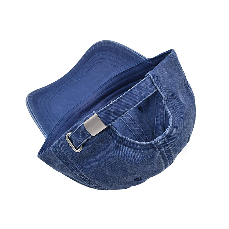 Washed Baseball cap custom logo pure cotton washed cap for men and women hand wash