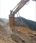 NTK135 NTK140 NTK150 Hydraulic Excavator Breaker Hammer 155mm Komatsu Rock