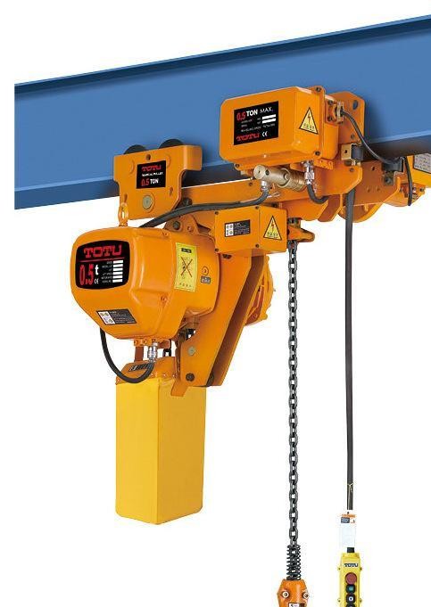 Low clearance ring chain crane, hhbb 10t electric chain crane, ring chain electric crane