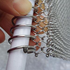 Wholesale 2.8kg/M2 304 Stainless Steel Metal Roller Shutter Building Exterior Wall Decoration from china suppliers