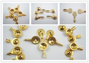 Wholesale Reusable Gold Plated Electrodes , Gold Cup Electrodes TPU Cables Material from china suppliers
