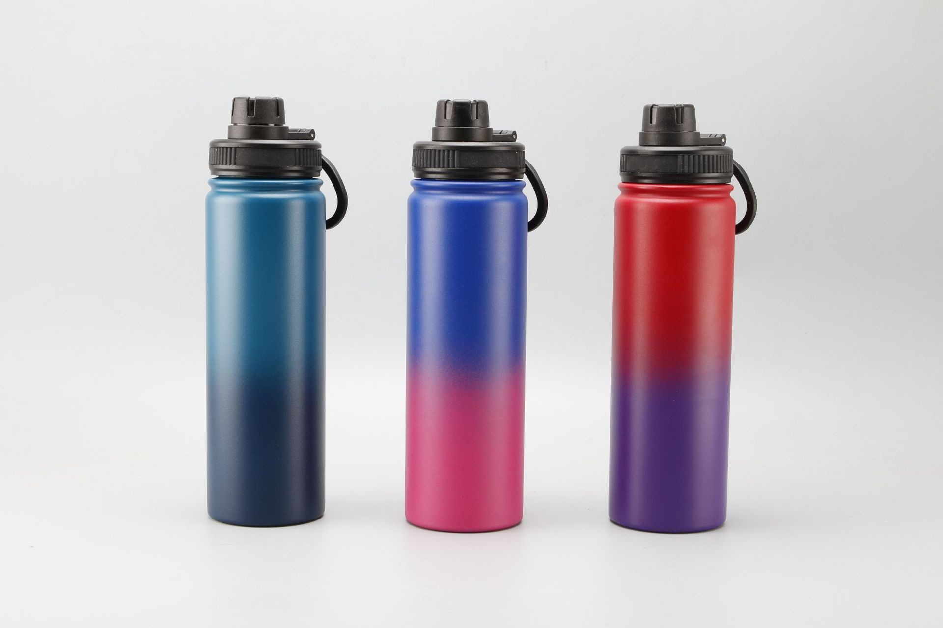 Insulated Water Bottle With Spout Lid Reusable Stainless Steel Water Bottles With Handle Leak Proof Sports Water Flask For Gym Travel Bike Camping