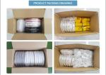 Print Christmas Gift Ribbon Decoration Roll Craft Decor Wire Festival Grosgrain
