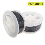 POF OD1.3 Om1 Om2 PMMA Fiber Optic Cable Coaxial Type Large Aperture Factory