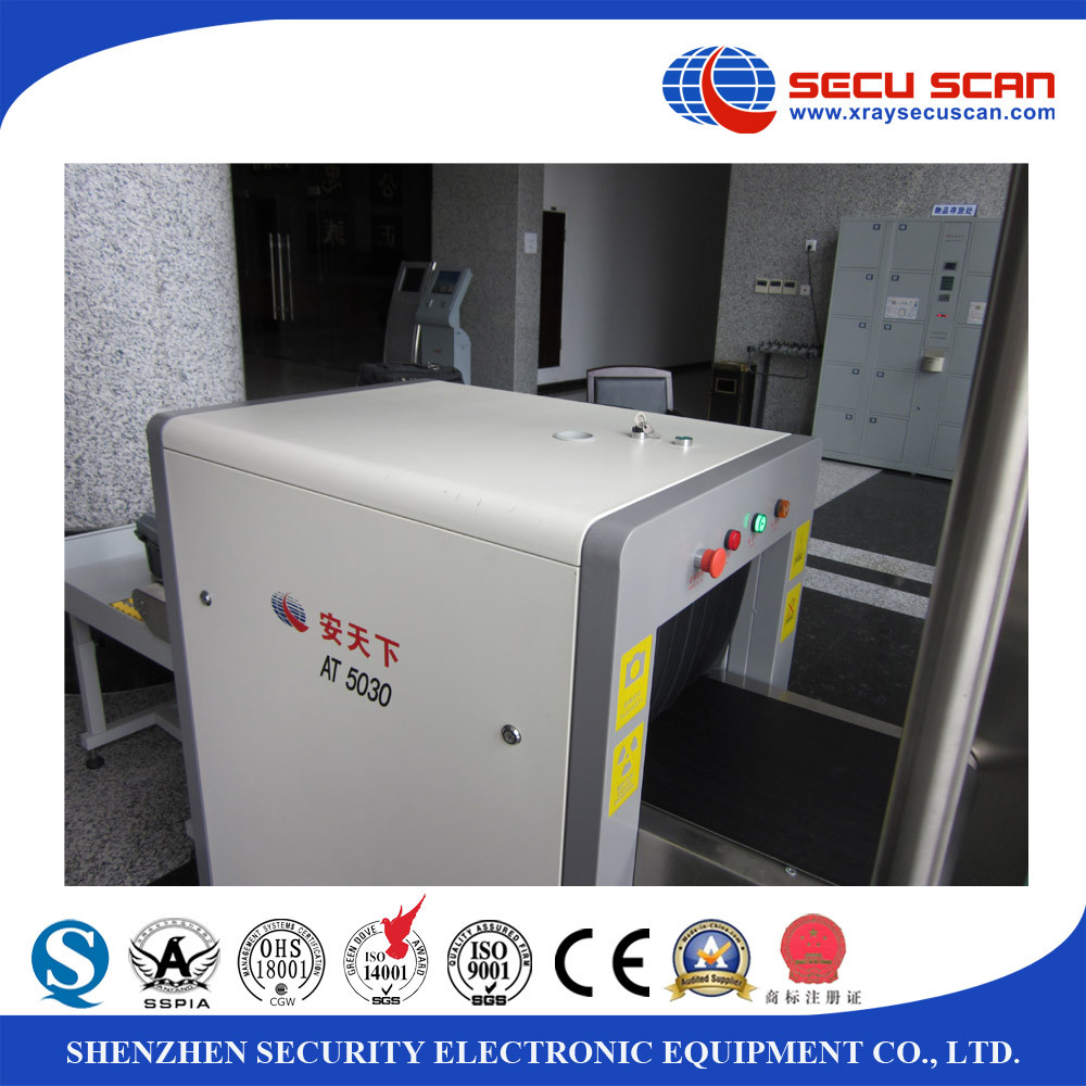 Tube voltage 80KV X Ray Baggage and Parcel Inspection Machine AT5030A