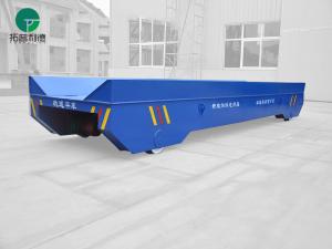 Wholesale Mobile Cable Powered Towing Trolley Self-Propelled Railway Steel Trailer For Transferring from china suppliers