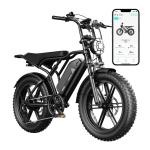 R002 20''*4.0 1500W Full Suspension Moped-style Electric Bike Europe Warehouse