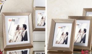 China Solid Paint Glass Wedding Picture Frames , 6 X 8 Antique Glass Picture Frames on sale